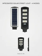 All-in-One Integrated Solar Street Light – Waterproof Outdoor LED Lamp with Motion Sensor & Automatic Dusk-to-Dawn Control
