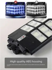 Integrated Solar Street Light – 358mm x 453mm Waterproof LED Lamp with Motion Sensor & Rechargeable Battery