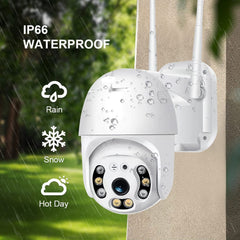 Bukhari Electronics Wireless PTZ Security Camera – Smart WiFi Outdoor Surveillance System with Night Vision & Motion Tracking