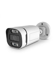 High-Definition Outdoor Bullet Security Camera – Full-Color Night Vision Surveillance Camera with Integrated Lighting