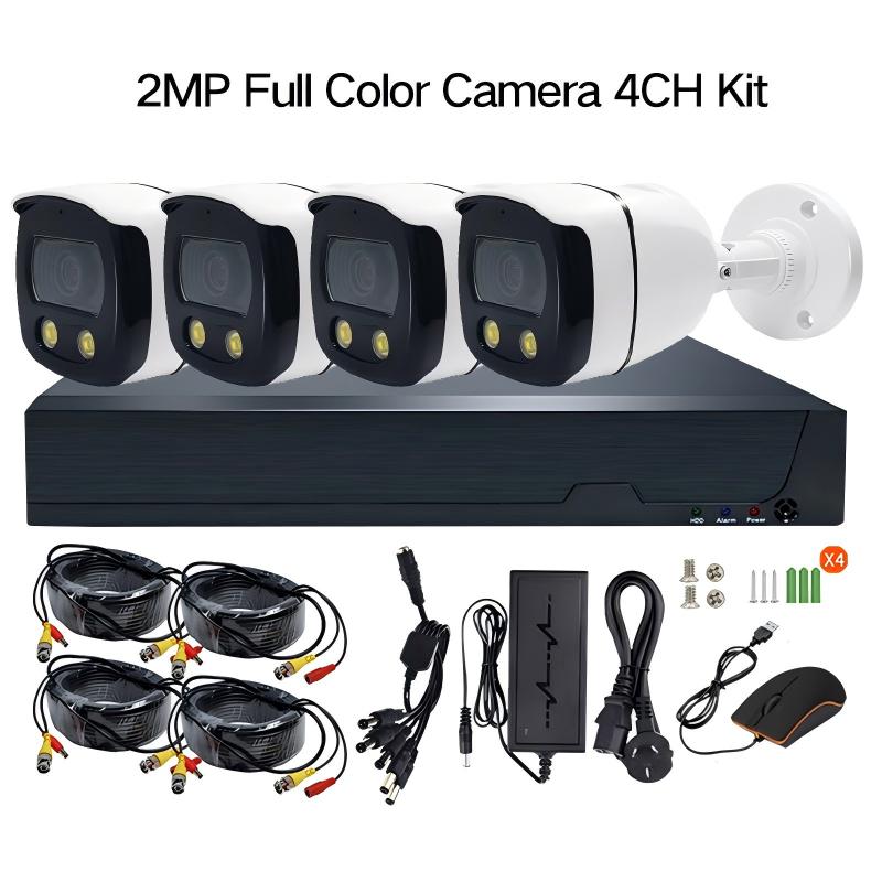 2MP Full Color Camera 4ch Kit
