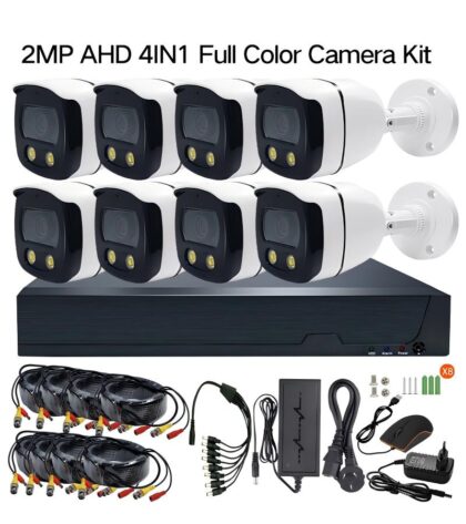 2MP AHD 4IN1 8ch Kit Camera