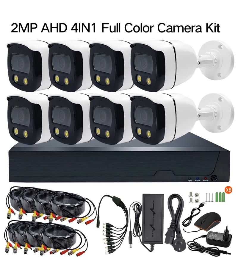 2MP AHD 4IN1 8ch Kit Camera