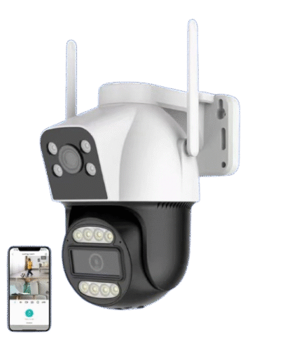 6MP Dual Screen Wifi PTZ Camera