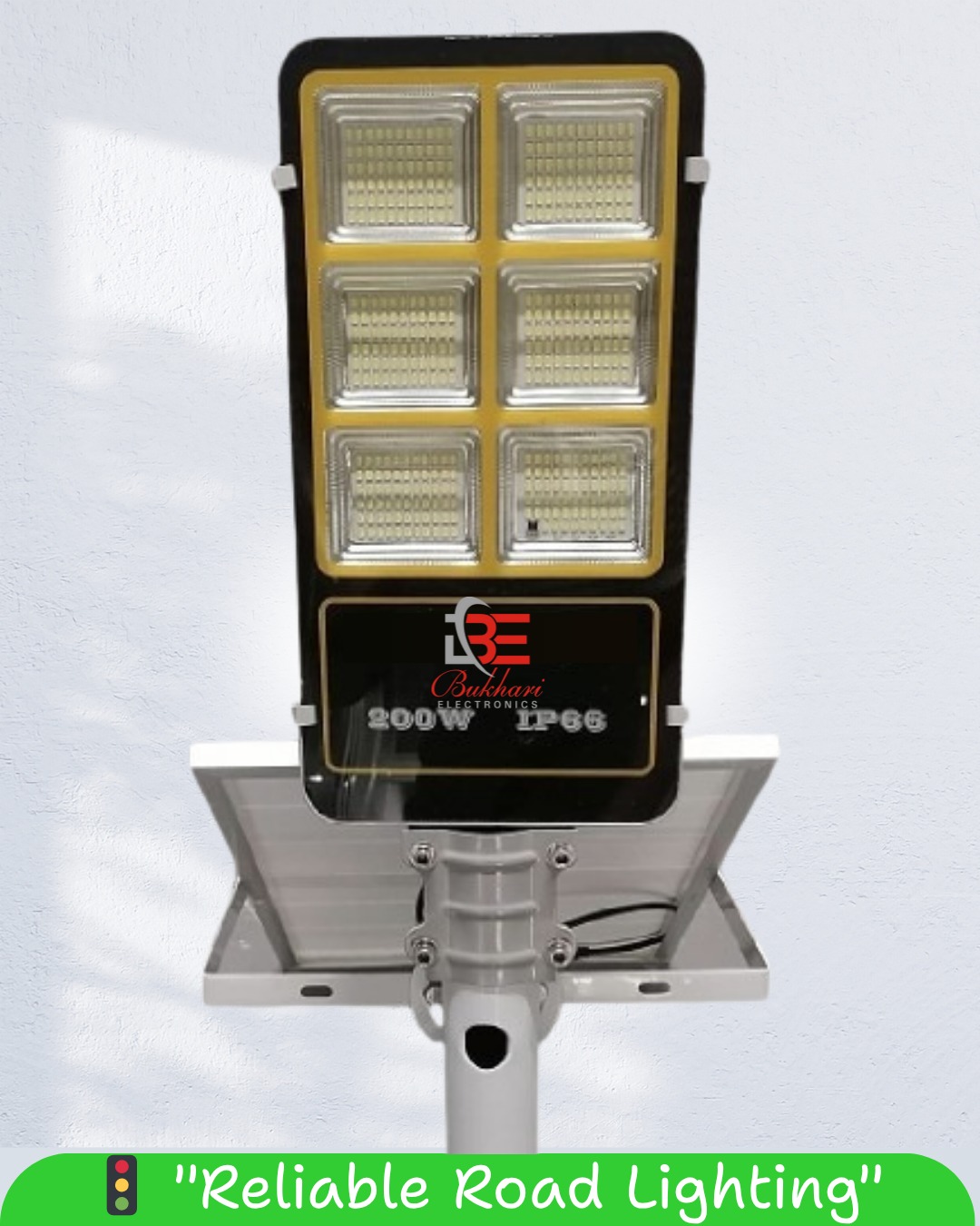 Solar Light 200W IP66– Ultra-Bright, Waterproof, Eco-Friendly Lighting - Image 3